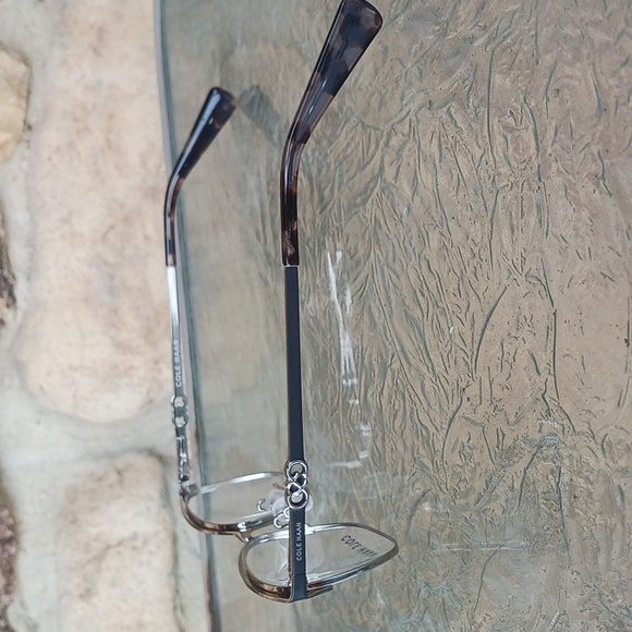 NWOT RX-ABLE Cole Haan eyeglass frames CH5009 black - Picture 6 of 10